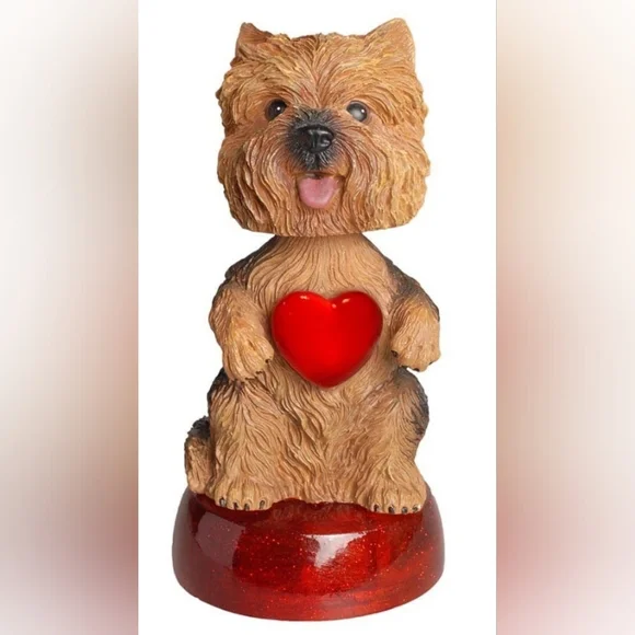My Favorite Breed Yorkshire Terrier Bobblehead LED Figurine NIB Dogbreedstore - Picture 1 of 8